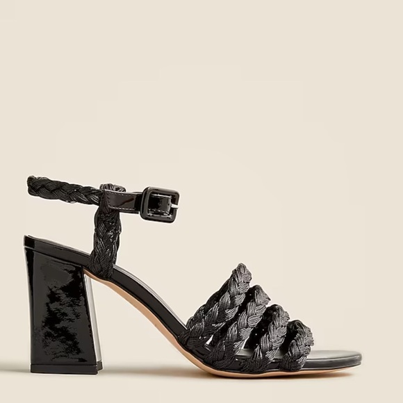 Used Maryam Nassir Zadeh X J.Crew braided block-heel sandals - Picture 3 of 10